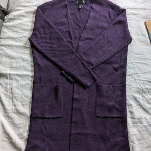 Merino cardigan long